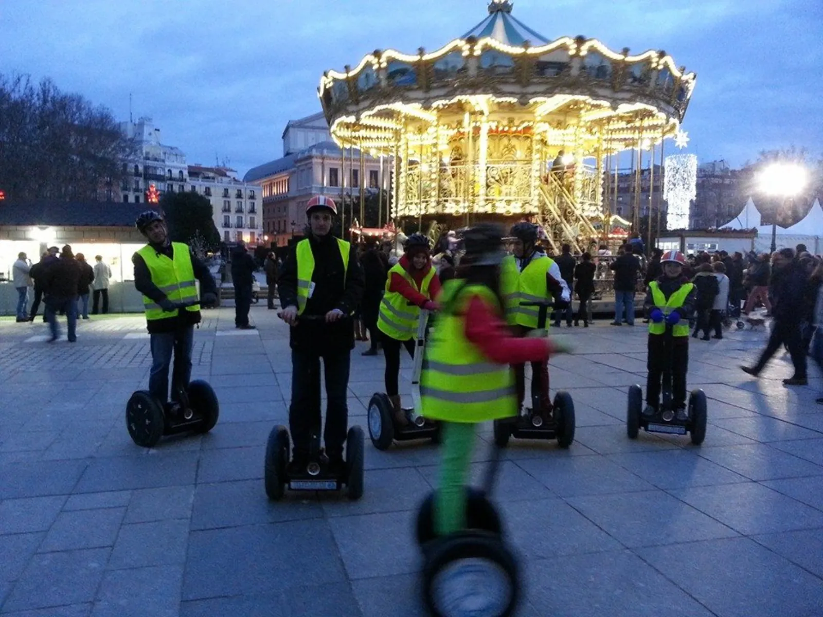 Madrid by Night: 1-Hour Segway Tour